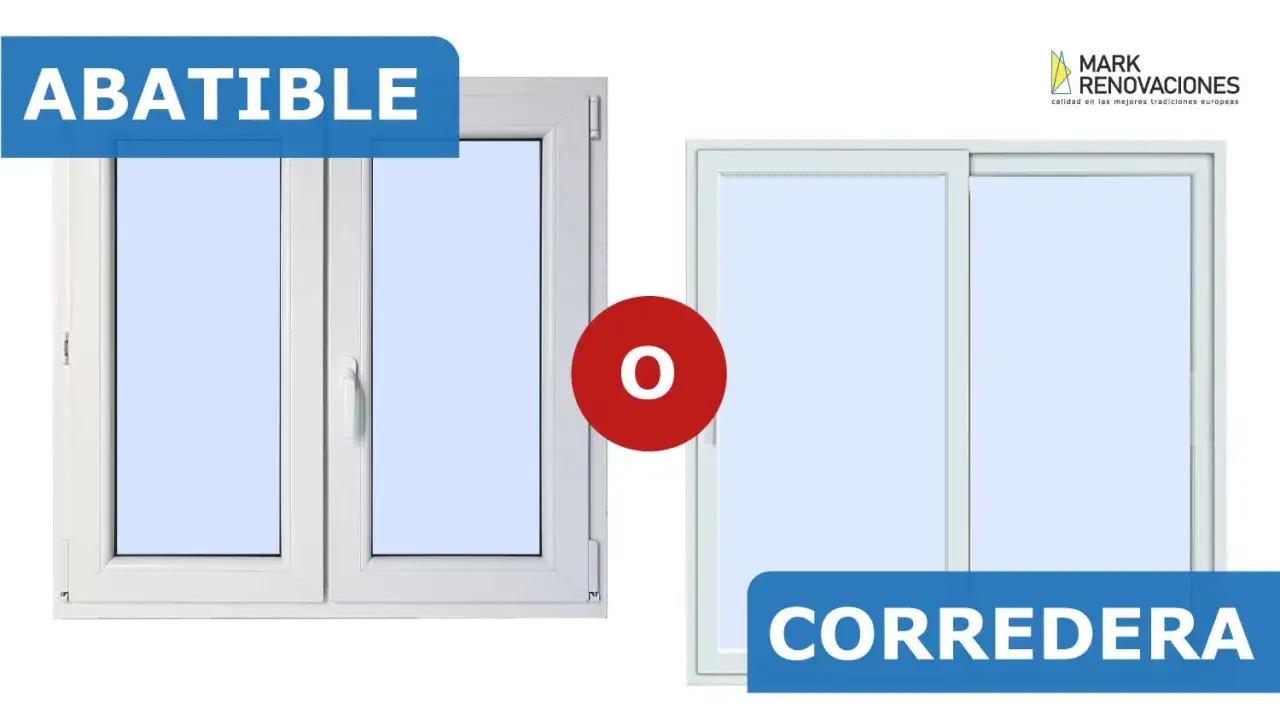 Ventanas abatibles y correderas, dos opciones para tu hogar.