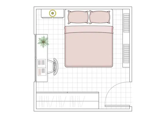 Habitación de 6m² - Planos y trucos para multiplicar el espacio